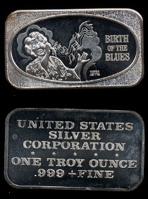 USSC-72 Birth of the Blues Silver Artbar