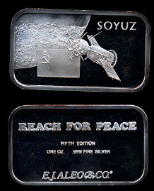 EGA-18 Soyuz Silver Bar