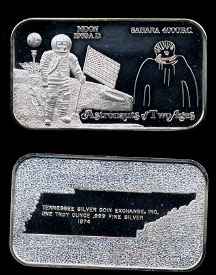 WWM-6  Astronauts of Two Ages Silver Bar