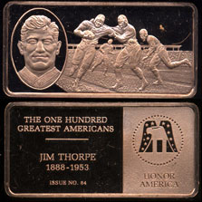 100 Greatest Americans Jim Thorpe