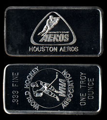 GLM-36 Houston Aeros Silver Artbar