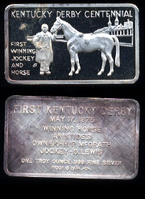 MEM-4 Kentucky Derby Centennial Artbar