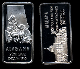 HAM-533 Alabama Silver Artbar