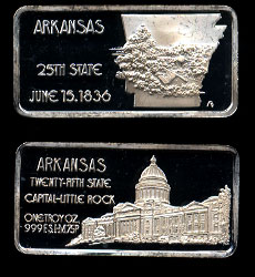 HAM-535 Arkansas Silver Artbar