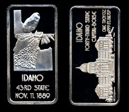 HAM-541 Idaho Silver Artbar