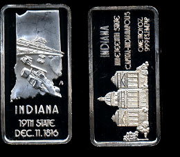 HAM-542 Indiana Silver Artbar