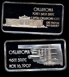 HAM-564 Oklahoma Silver Artbar