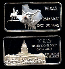 HAM-570 Texas Silver Artbar
