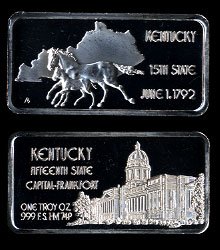 HAM-545 Kentucky Silver Artbar