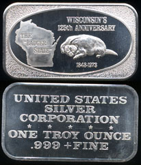  USSC-151 (1973) Wisconsin's 125th Anniversary
