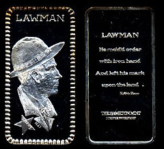 HAM-69 LAWMAN Silver Bar