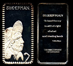 HAM-71 SHEEPMAN  Silver Bar