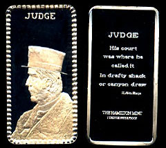 HAM-75 JUDGE  Silver Bar