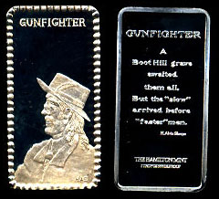 HAM-77 GUNFIGHTER  Silver Bar
