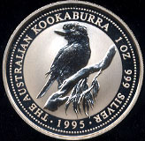 1995 Kookaburra Australian Silver Round