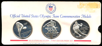 Official U.S. Olympic Team Commemorative Medals