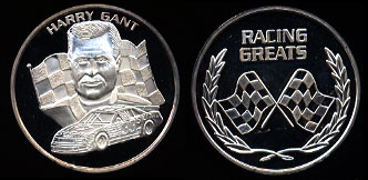 Harry Grant Racing Greats Silver Art Round