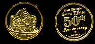 The Wicked Witch Snow White's 75th Anniversary Issue (1987) Quarter Ounce Pure Gold
