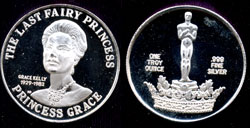 Princess Grace Silver Round