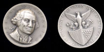 George Washington Sterling Silver Medal
