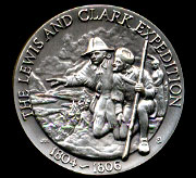 The Lewis & Clark Expedition Longines Silver Art Round