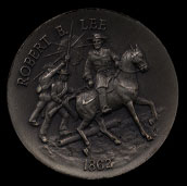 1862 Robert E. Lee Longines Silver Art Round