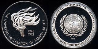 1973 United Nations Franklin Mint