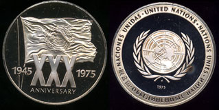 1975 United Nations Franklin Mint