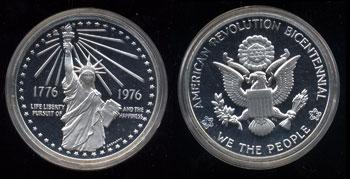 The National Bicentennial Medal American Revolution 1776-1976