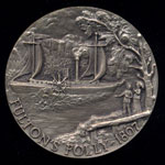 1807 Fulton's Folly Longines Silver Art Round
