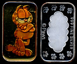 ST-232EN Garfield Silver artbar