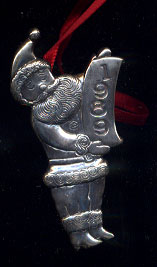 Santa Claus 1989 Ornament