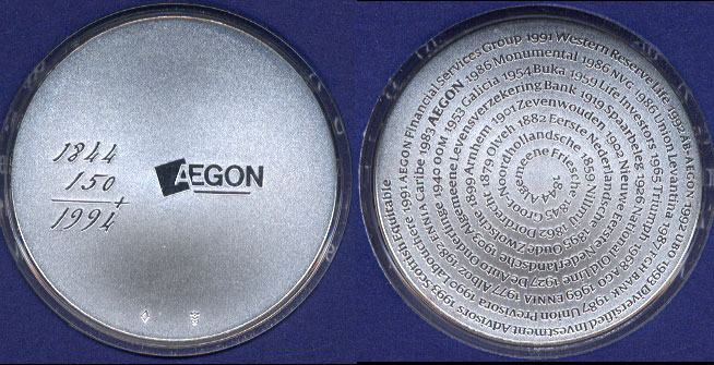 AEGON 150th Anniversary October 1 1994