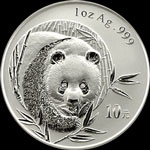 2003  Unc. China Silver Panda 10 yuan Coin