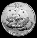 2009 Unc. China Silver Panda 