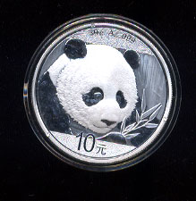 2018 Unc.China Silver Panda 