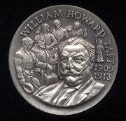 William Howard Taft High Relief Wittnauer SS Medal