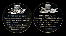 The Franklin Mint History of the American Revolution 50 Medal Silver Proof Set 1st edition