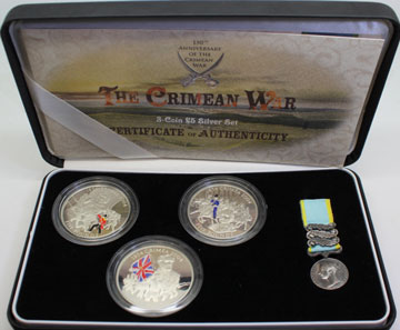 The Royal Mint's Crimean War 150 th Anniversary Set