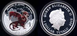 The Perth Mint's Dragons of Legends Silver Proof Set 