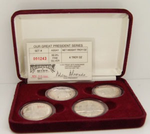  Rarities Mint's Ronald Reagan Silver Proof Set 