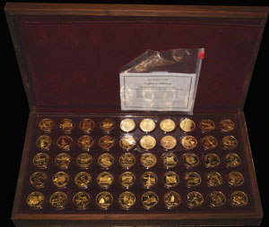  Franklin Mint's Governor's Edition of the States of the Union Series