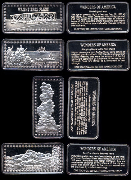 Set of HAM-402 thru 406 Wonders of America Series