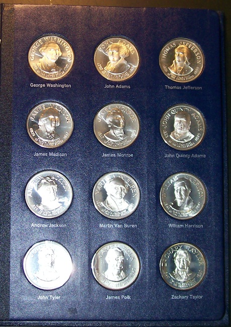 Franklin Mint's Presidential Treasury