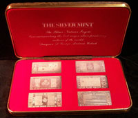 The Silver Mint's Silver Producing Nations 6-Piece Set
