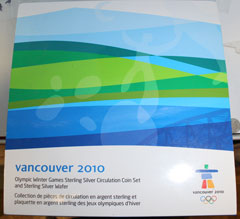2010 Vancouver Winter Olympic Games Sterling Silver Circulation Set