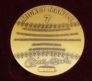 Highland Mint Mickey Mantle Bronze Mint-Coin Magnum Series