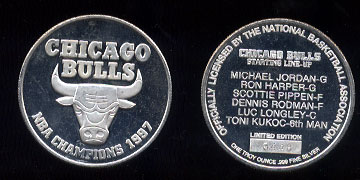 Chicago Bulls 1997 NBA Champions