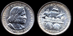 1893 Columbian Exposition Commemorative Half Dollar