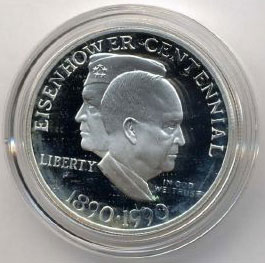 1990 Eisenhower Dollar Proof